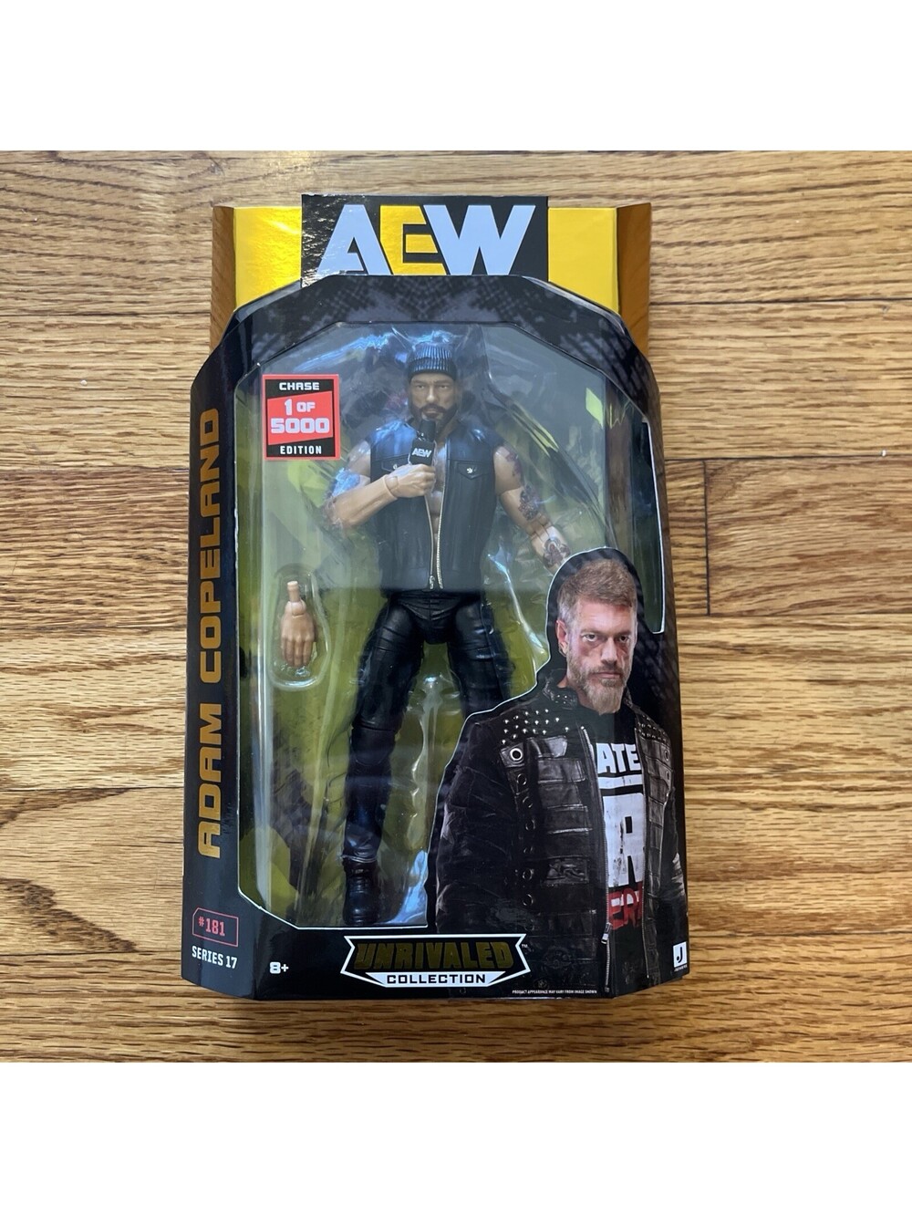 AEW Unrivaled Series 17 Adam Copeland #181 CHASE Jazwares Toy Wrestling Figure